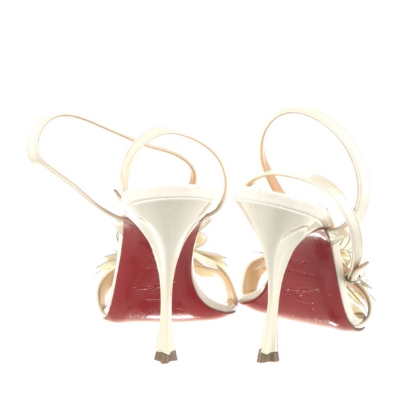Beautiful off white louboutin heels - Picture 4 of 5
